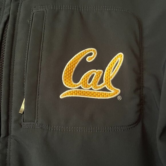 Nike TEAM Authentic Cal Berkeley Bears Men's M Full Zip Jacket Navy Gold Logo - Picture 3 of 13